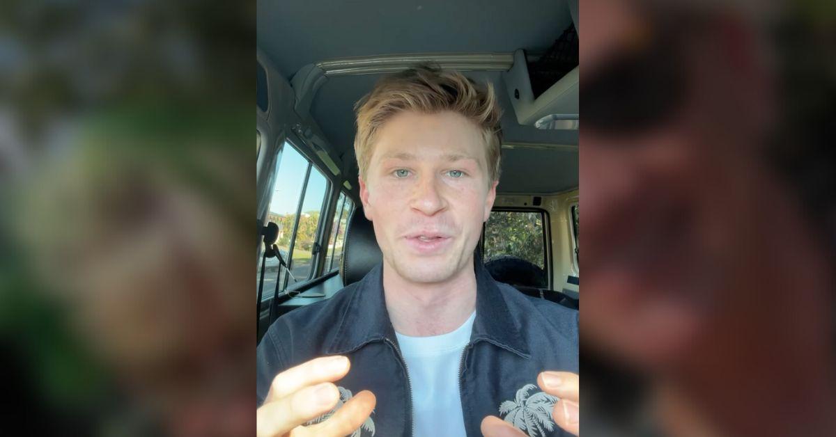 Robert Irwin Confesses to Dining and Dashing at Australian Restaurant