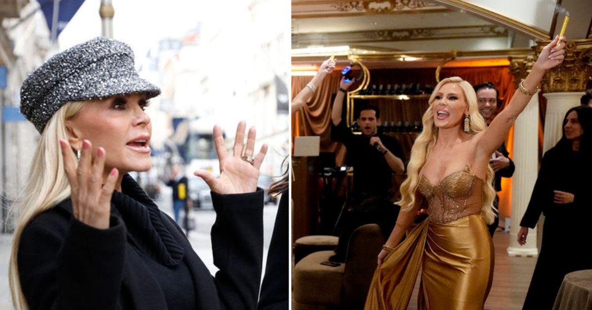 Composite photo of Tamra Judge and Gretchen Rossi