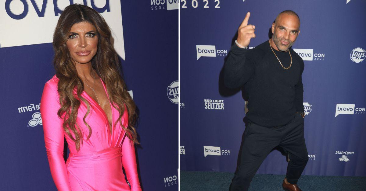 Composite photo of Teresa Giudice and Joe Gorga