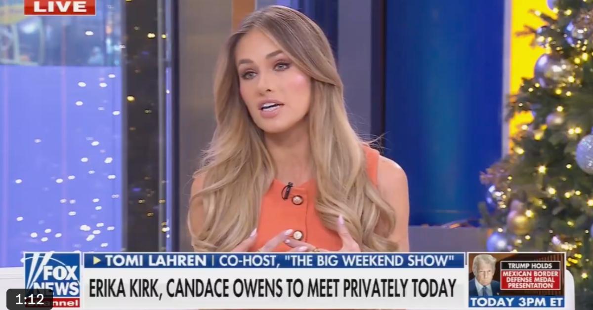 Photo of Tomi Lahren debuted a new look on Fox News.