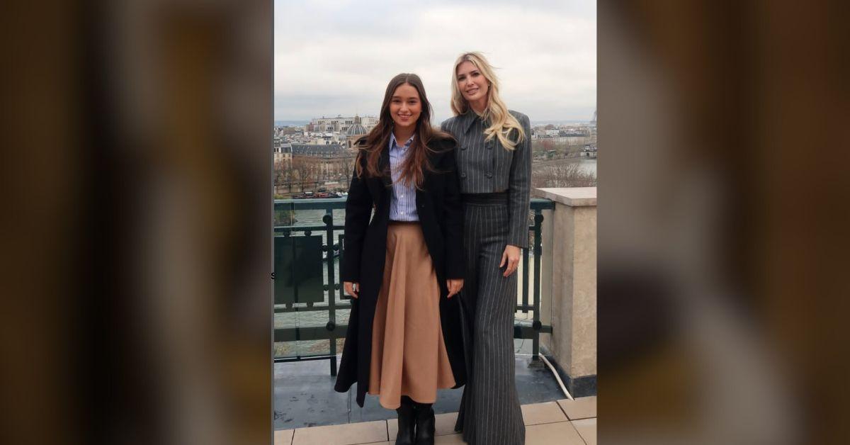 image of 'Deeply thankful for the beautiful memories made with Arabella this past week in Paris,' Ivanka wrote.