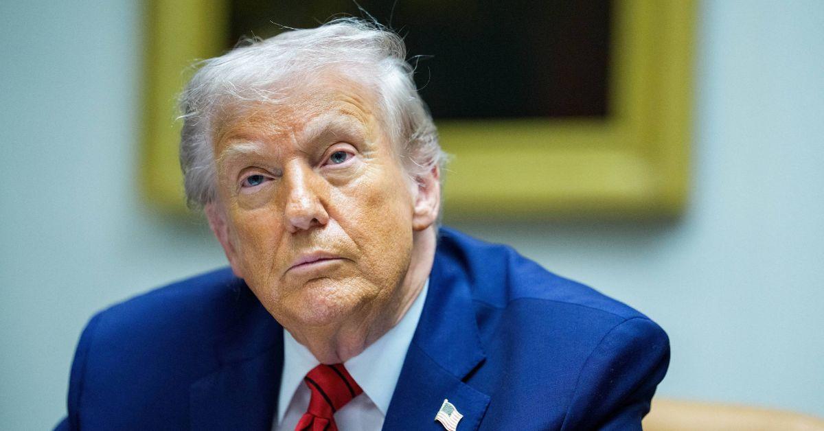 image of Donald Trump claimed he doesn't know anything about the photos.