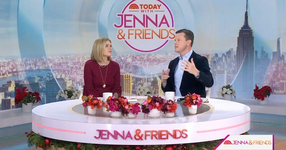 Image of Willie Geist guest co-hosted 'TODAY With Jenna & Friends.'